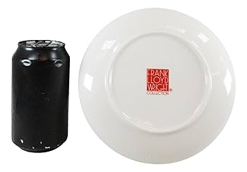 電子レンジプレート 青い幾何学模様 Amazon.co.jp: Ebros Gift フランク・ロイド・ライト 建築